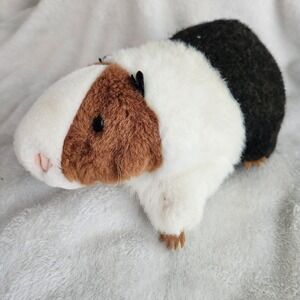 Folkmanis Guinea Pig Hand Puppet 12" Full Body Realistic Plush Furry Folk Tale
